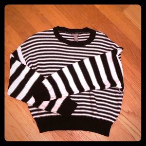 Black and White Sweater